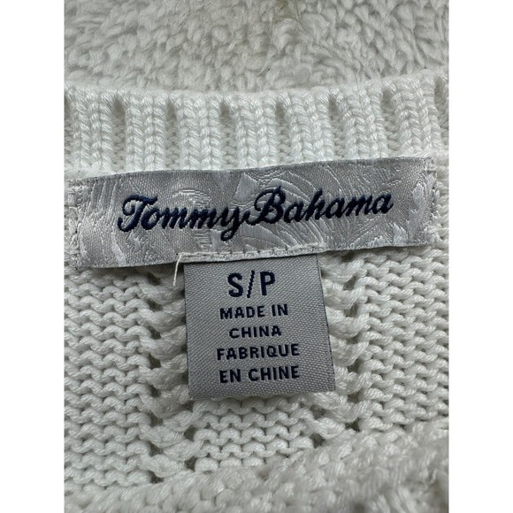 TOMMY BAHAMA Women's Colorblock Striped Pullover Sweater Knit Sz Small - Picture 10 of 14